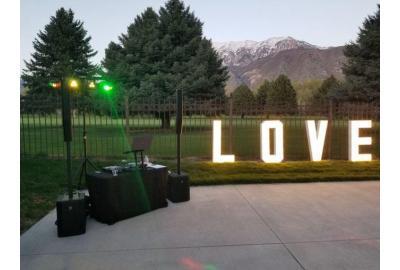 Love Marquee Letters for Weddings