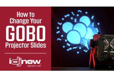 How To Change Your GOBO Projector Slides