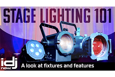 Stage Lighting 101 - A look at Fixtures and Features